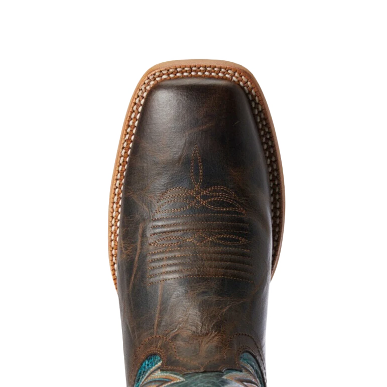 Ariat® Men's Stout Brown & Atlanta Blue Challenger Boots 10033942 4 Ariat® Men's Stout Brown & Atlanta Blue Challenger Boots 10033942 - Image 2