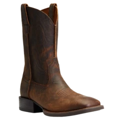 Ariat Men's Sport Rambler Bartop Brown Square Toe Boots 10042586