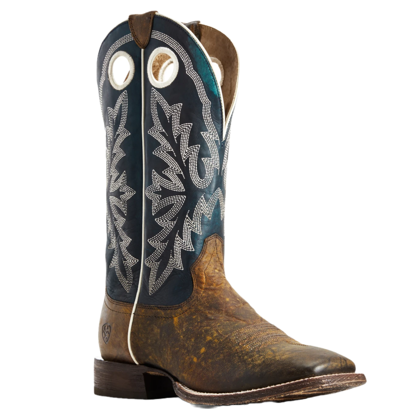 Ariat® Men's Circuit Champ Woodsmoke & Deep Azul Western Boots 10029686 3 Ariat® Men's Circuit Champ Woodsmoke & Deep Azul Western Boots 10029686