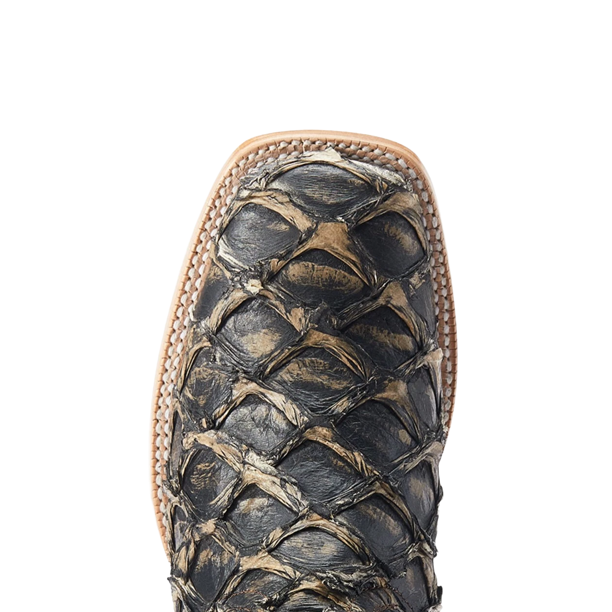 Ariat® Men's Deep Water Exotic Distressed Black Western Boots 10044420 4 Ariat® Men's Deep Water Exotic Distressed Black Western Boots 10044420 - Image 2