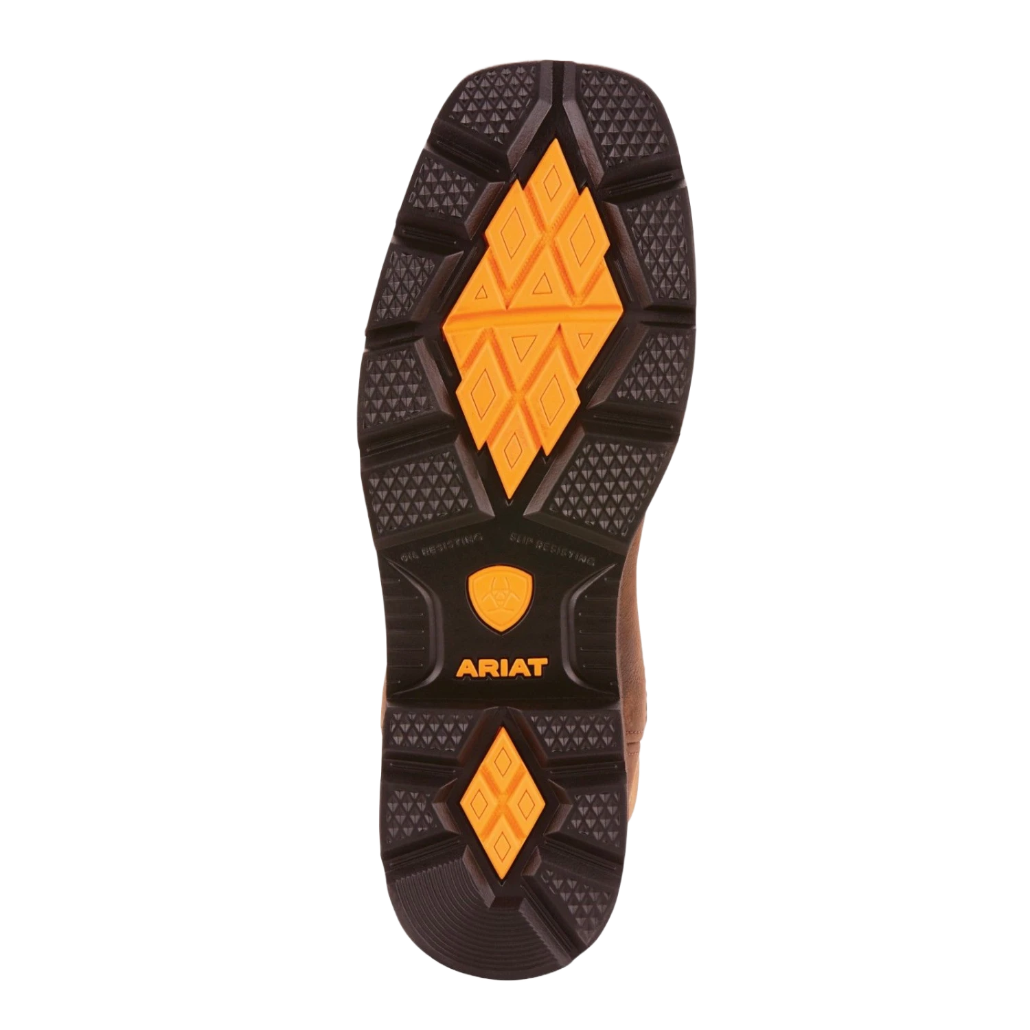 Ariat® Men's Groundbreaker H20 Square Toe Brown Work Boots 10024984 4 Ariat® Men's Groundbreaker H20 Square Toe Brown Work Boots 10024984 - Image 2