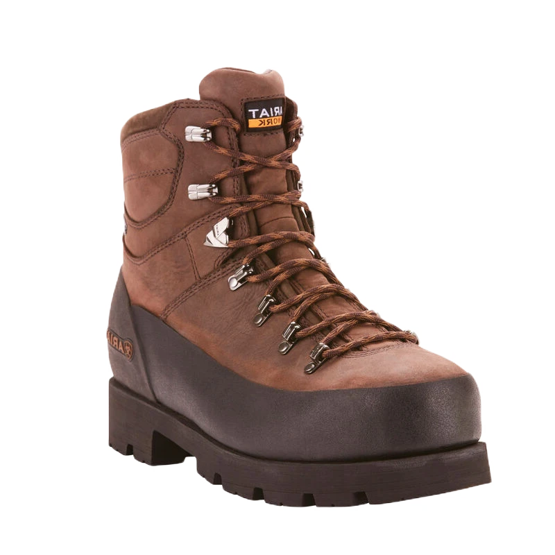 Ariat® Men's Linesman Ridge 6" Bitter Brown Work Boots 10025003 3 Ariat® Men's Linesman Ridge 6" Bitter Brown Work Boots 10025003