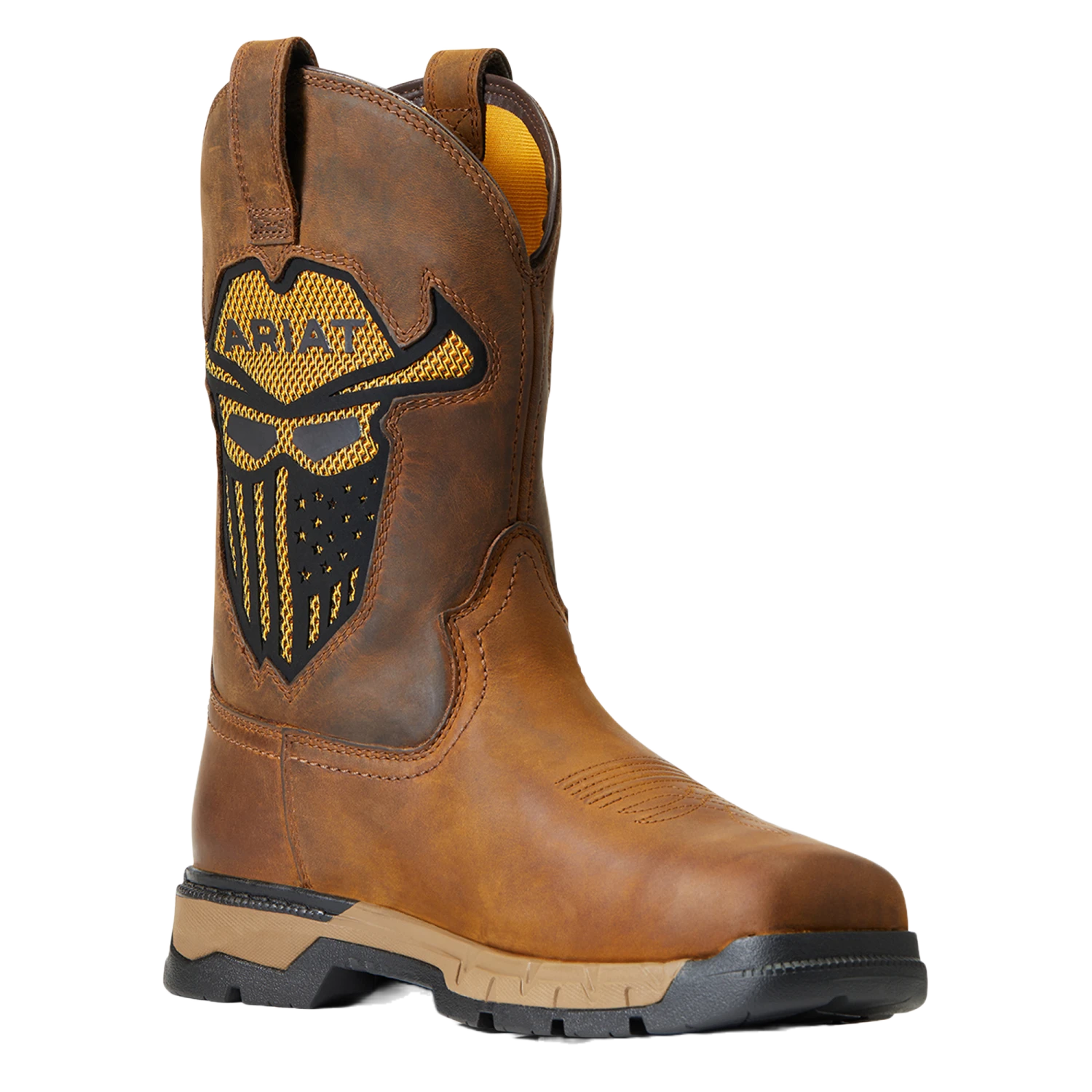 Ariat® Men's Rebar Flex Western VentTEK™ Work Boots 10040436 3 Ariat® Men's Rebar Flex Western VentTEK™ Work Boots 10040436