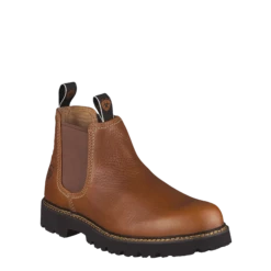 Ariat Men's Spot Hog Peanut Brown Round Toe Boots 10002531