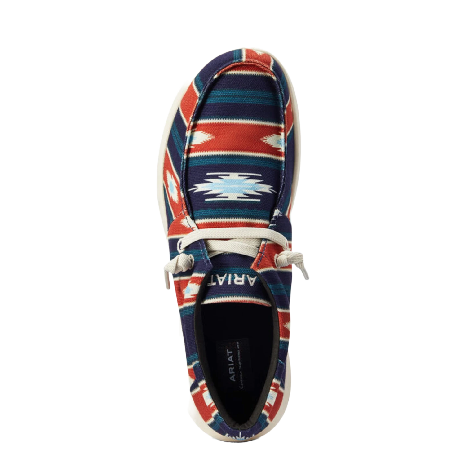 Ariat® Men's Hilo Flex Chimayo Cristo Navy Slip On Shoes 10042581 4 Ariat® Men's Hilo Flex Chimayo Cristo Navy Slip On Shoes 10042581 - Image 2