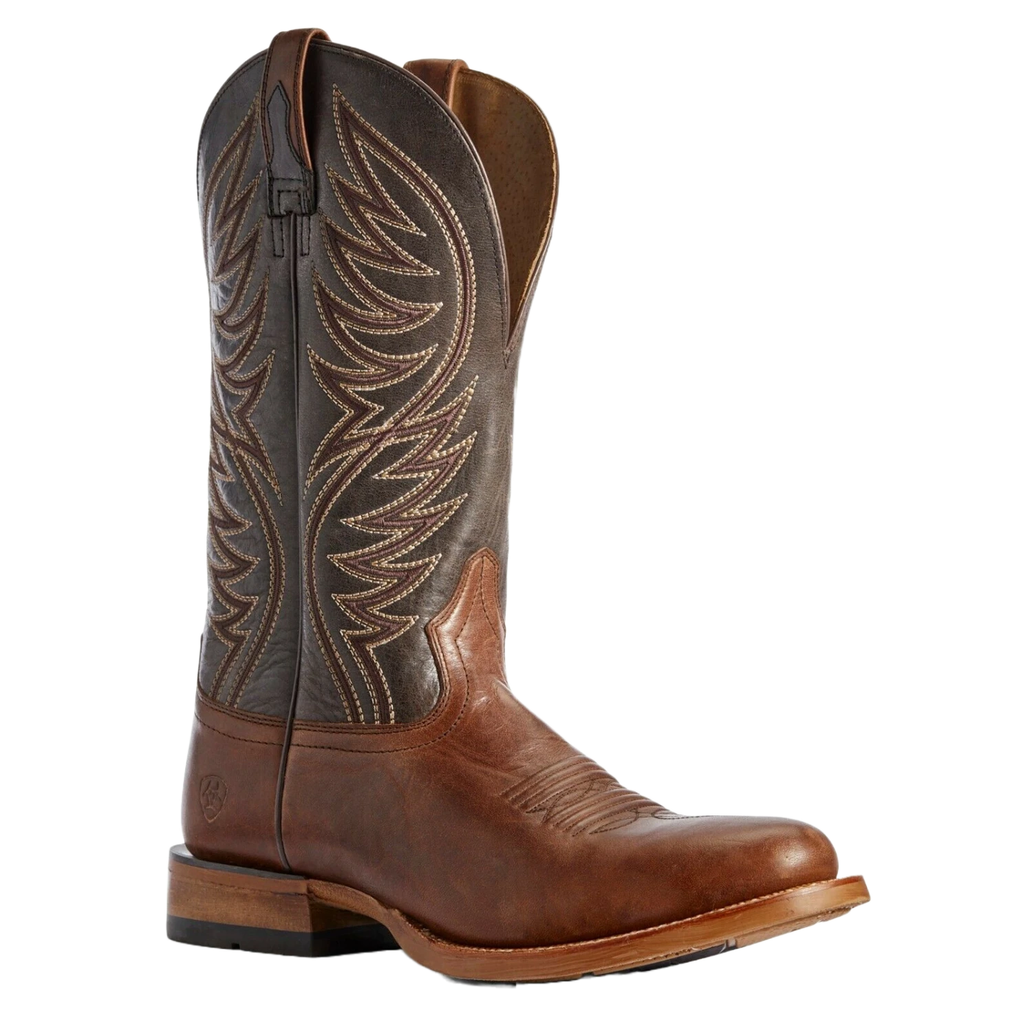 Ariat® Men's Red And Brown Slick Fork Performance Boots 10031477 3 Ariat® Men's Red And Brown Slick Fork Performance Boots 10031477
