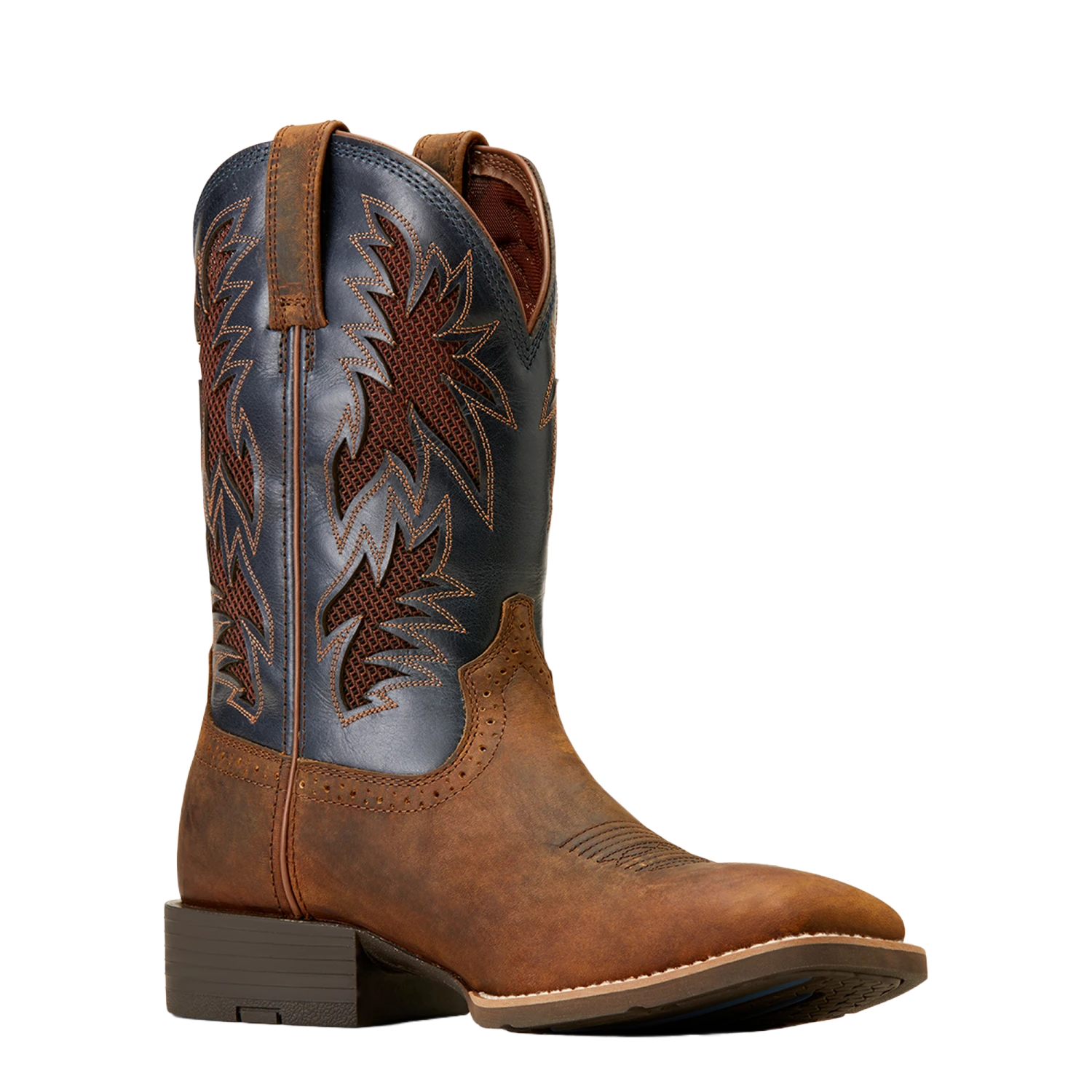 Ariat Men's Sport Cool VentTEK™ Blue Square Toe Boots 10035928 3 Ariat Men's Sport Cool VentTEK™ Blue Square Toe Boots 10035928