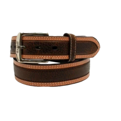 Ariat Men's Diesel Brown Rowdy Leather Belt A10004305