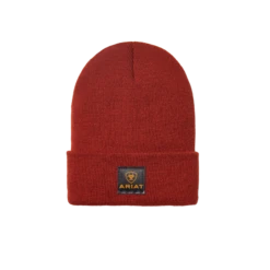 Ariat Men's Rebar Watch Cap Rust Beanie 10037407