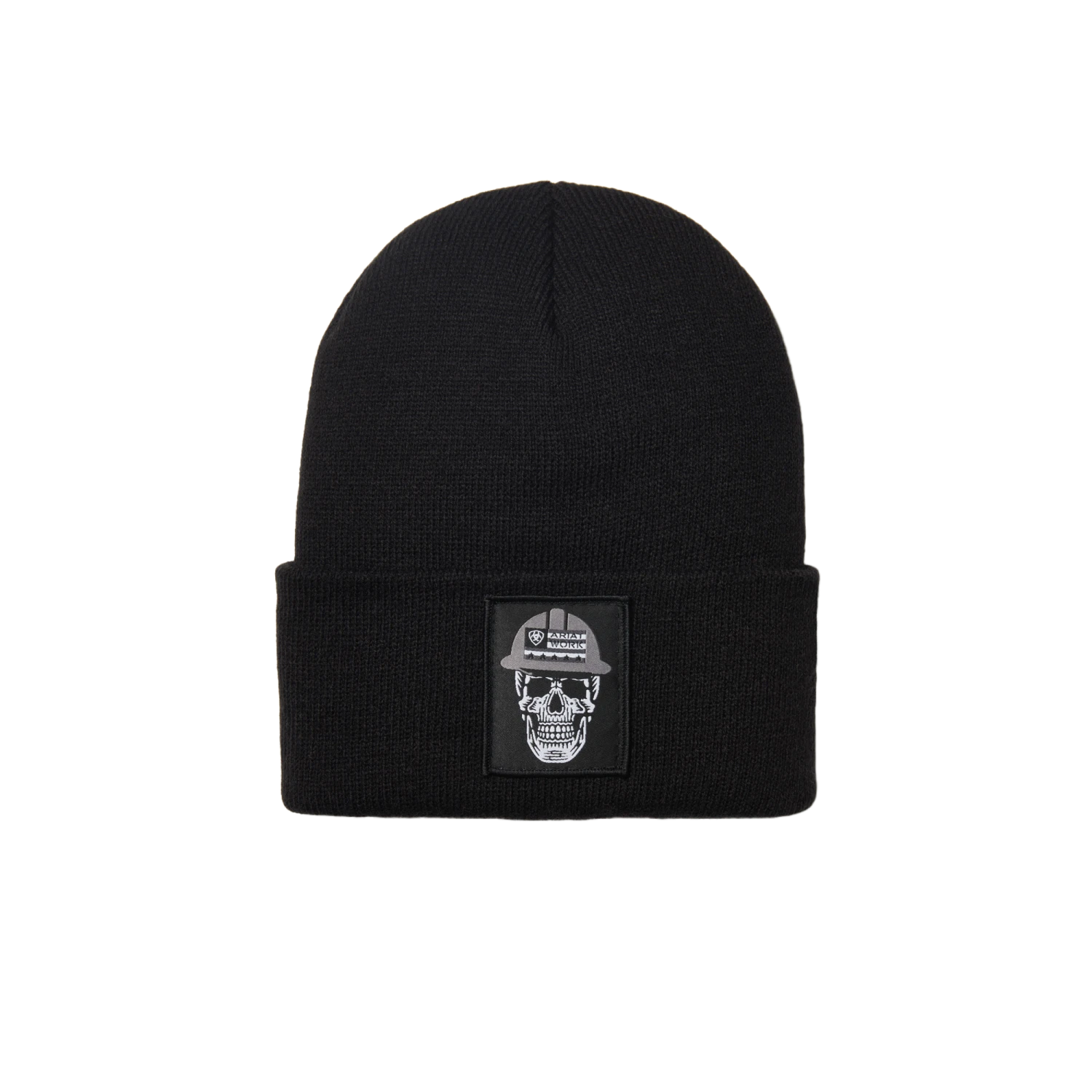 Ariat Men's Rebar Roughneck Watch Cap Black Beanie 10037491 3 Ariat Men's Rebar Roughneck Watch Cap Black Beanie 10037491