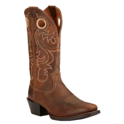 Ariat Men’s Sport Square Toe Powder Brown Boots 10017365