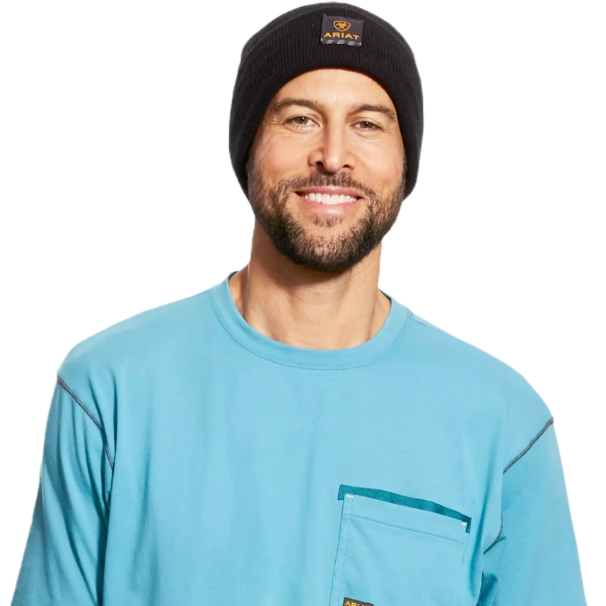 Ariat® Men's Rebar Watch Cap Beanie 3 Ariat® Men's Rebar Watch Cap Beanie