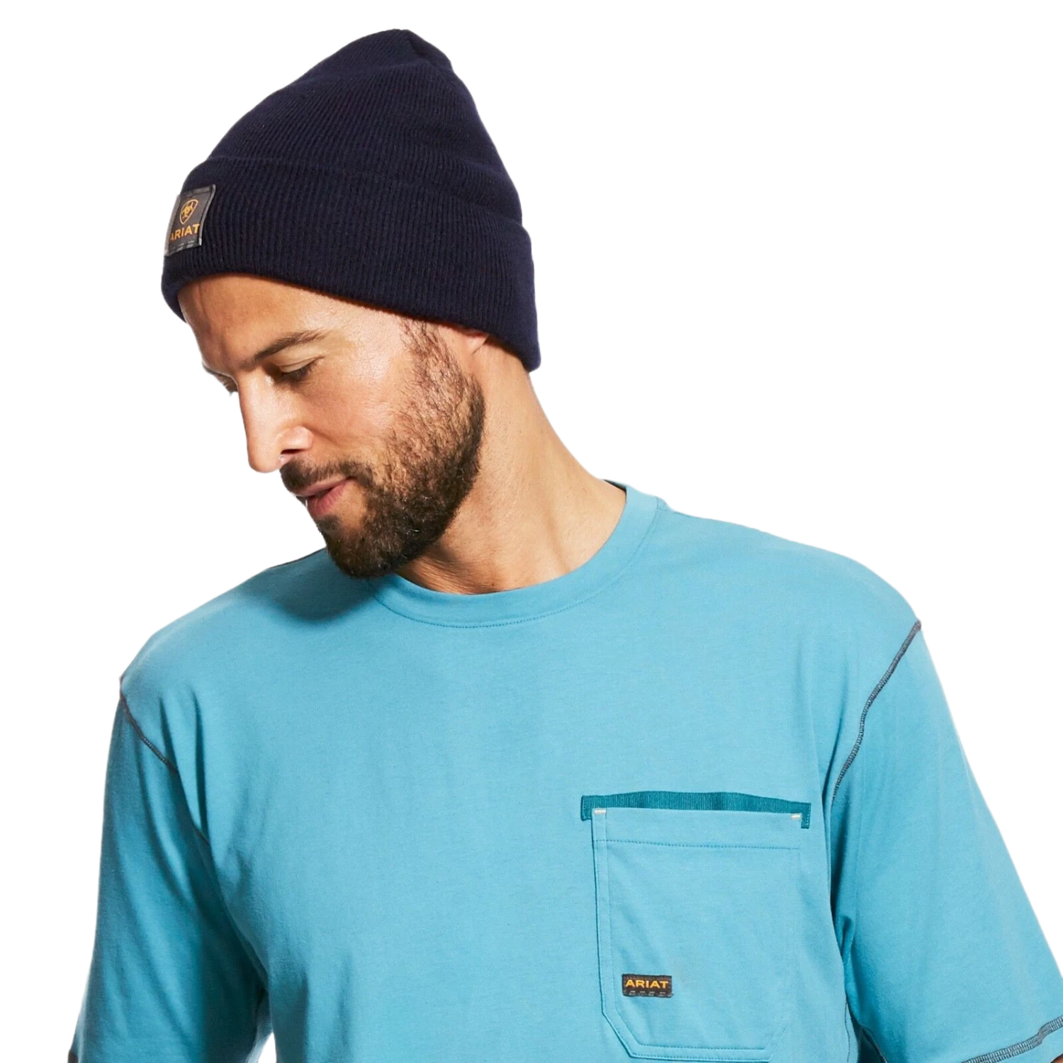 Ariat® Men's Rebar Watch Cap Beanie 6 Ariat® Men's Rebar Watch Cap Beanie - Image 4