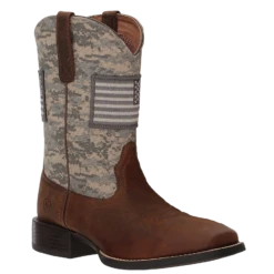 Ariat® Men's Sport Patriot Sage & Distressed Brown Boot 10023359