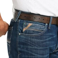 Ariat® Men's M4 Bragg Ford Relaxed Stretch Boot Cut Jeans 10034630 -Ariat Shoes Shop S21 MNS WEST 10034630 detail01