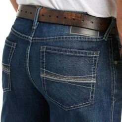 Ariat® Men's M4 Bragg Ford Relaxed Stretch Boot Cut Jeans 10034630 -Ariat Shoes Shop S21 MNS WEST 10034630 detail03