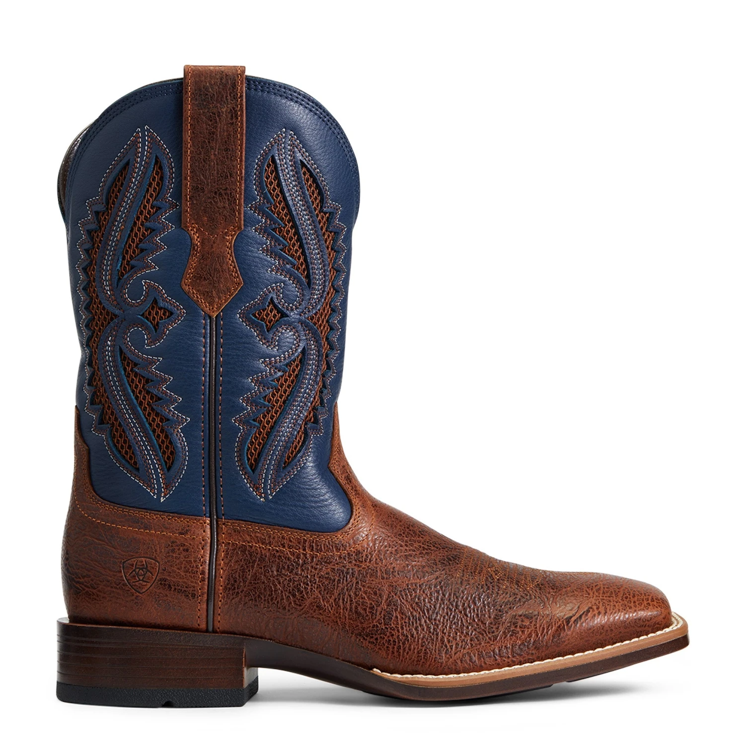 Ariat® Men's VentTEK™ 360° Rowder Tan & Blue Boots 10040238 5 Ariat® Men's VentTEK™ 360° Rowder Tan & Blue Boots 10040238 - Image 3