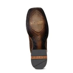 Ariat Men's Circuit Rockridge Dark Coffee & Conch Tan Boots 10040241 -Ariat Shoes Shop S22 MNS WEST 10040241 sole