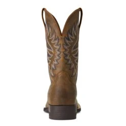 Ariat® Men's Brander Bear Brown Western Boots 10040409 -Ariat Shoes Shop S22 MNS WEST 10040409 heel
