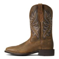 Ariat® Men's Brander Bear Brown Western Boots 10040409 -Ariat Shoes Shop S22 MNS WEST 10040409 side