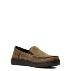 Ariat® Men's Hilo 360° Moc Toe Heather Tan Casual Shoes 10040414 -Ariat Shoes Shop S22 MNS WEST 10040414 medial