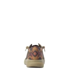 Ariat Men's Hilo Stretch Lace Dark Tan & Rust Aztec Shoe 10040445 -Ariat Shoes Shop S22 MNS WEST 10040445 heel