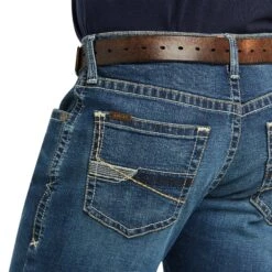 Ariat® Men's M4 Relaxed Claudio Walden Straight Leg Jeans 10040743 -Ariat Shoes Shop S22 MNS WEST 10040743 detail02