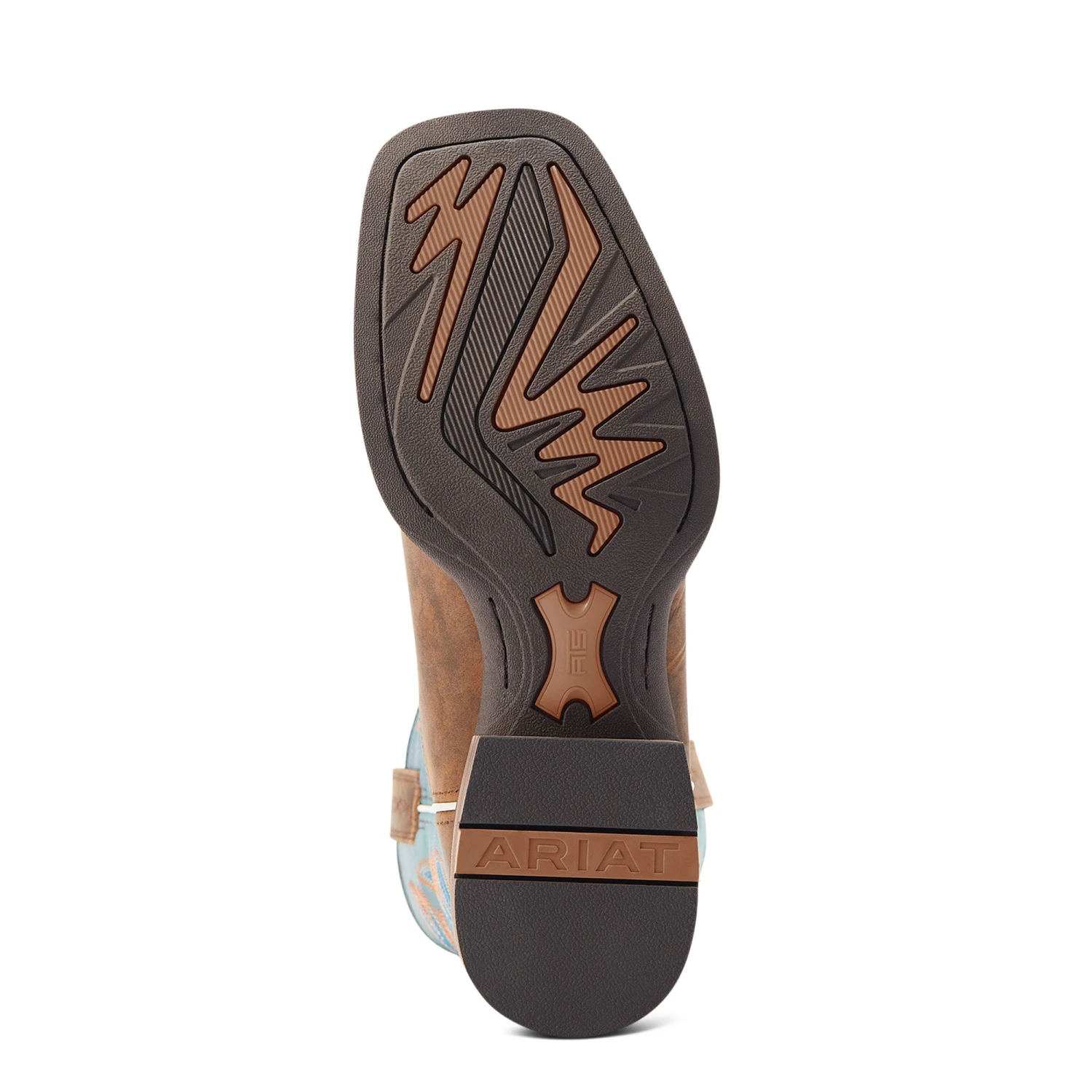 Ariat Men's Ricochet Lightweight Tan & Teal Western Boot 10044568 5 Ariat Men's Ricochet Lightweight Tan & Teal Western Boot 10044568 - Image 3