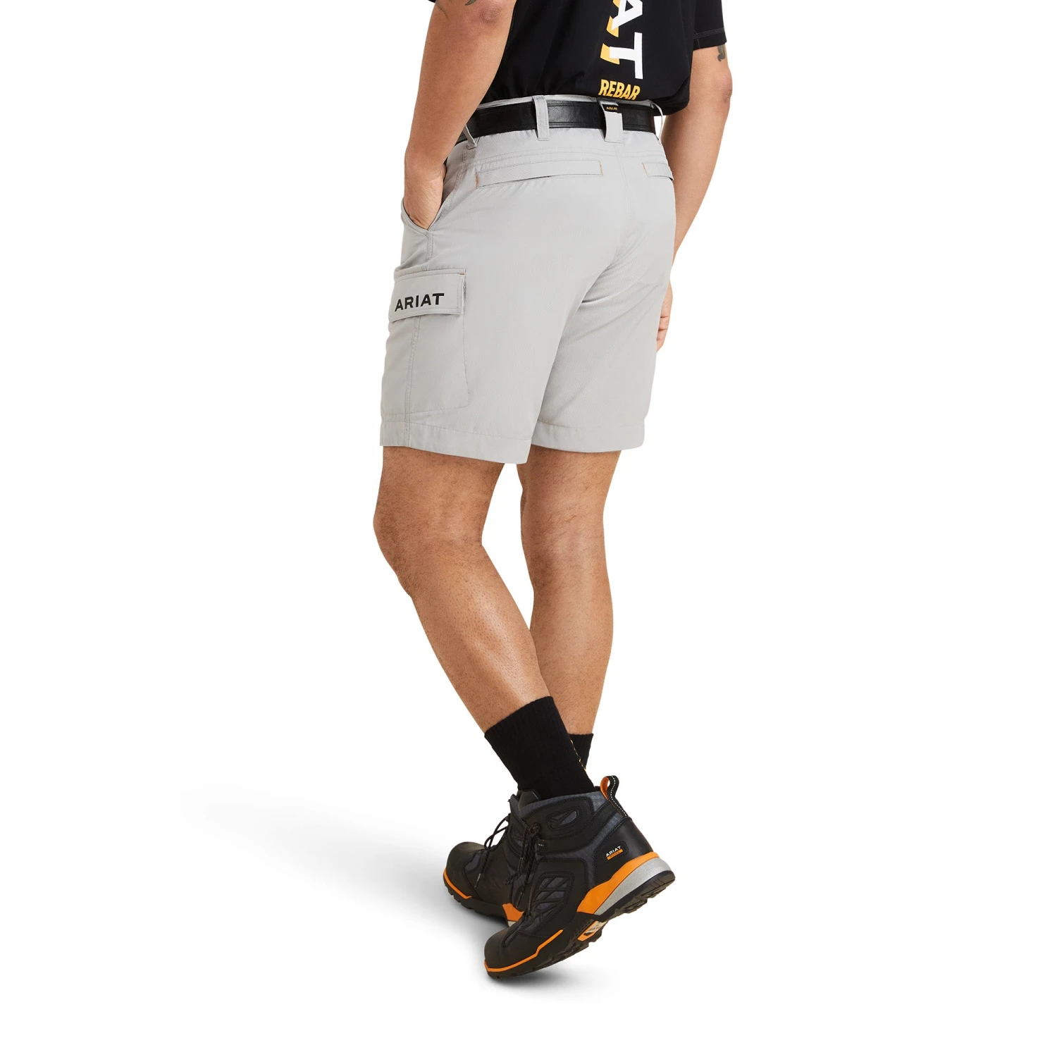 Ariat® Men's Rebar WorkFlow Ultralight Alloy Shorts 10043163 4 Ariat® Men's Rebar WorkFlow Ultralight Alloy Shorts 10043163 - Image 2